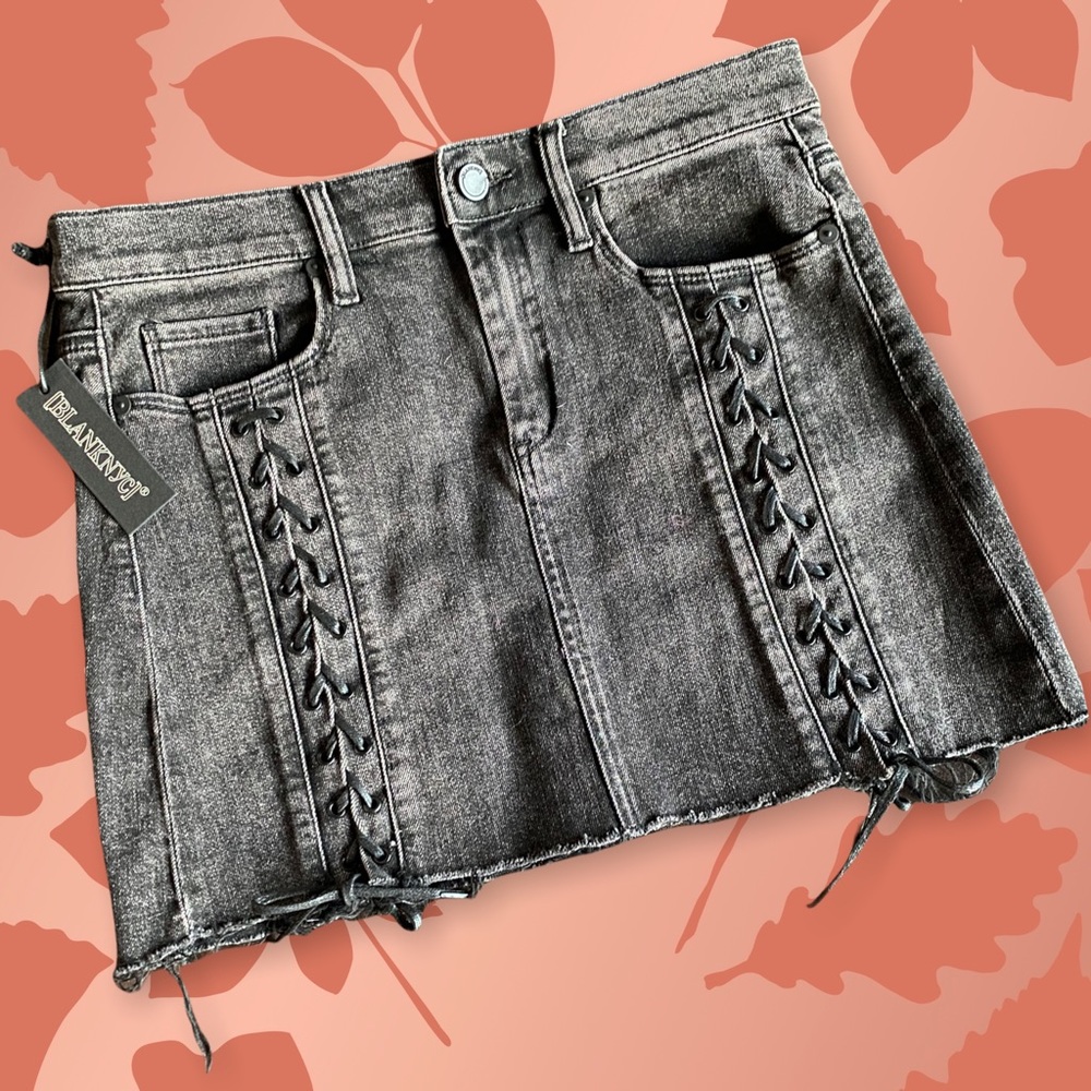 NWT Blanknyc denim skirt size 27